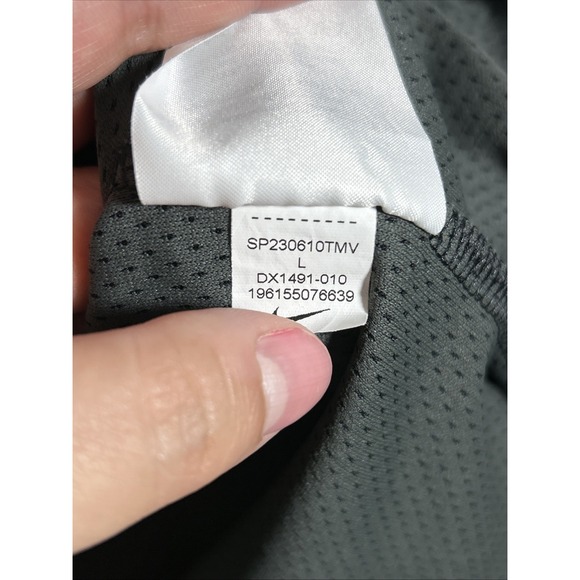 Nike Dri-FIT‎ UV Advantage 1/2 Zip Pullover Golf Black DX1491-010 Women's Large - Picture 5 of 6